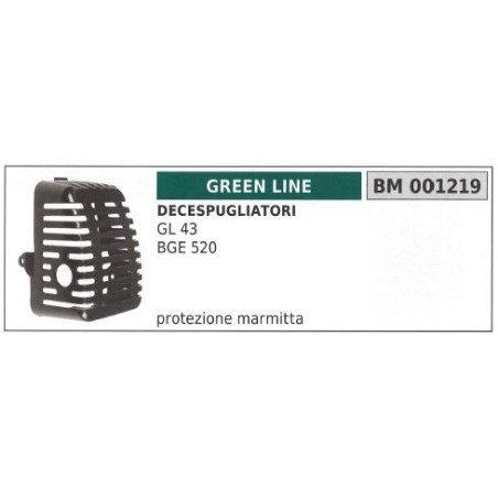 GREEN LINE muffler guard GREEN LINE brushcutter GL 43 BGE 520 001219 | Newgardenstore.eu