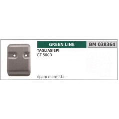 GREEN LINE protector silenciador GREEN LINE silenciador soplador GT 500D 038364 | Newgardenstore.eu
