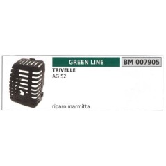 GREEN LINE silenciador silenciador barrena AG 52 007905