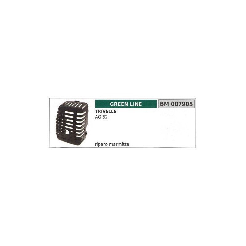 GREEN LINE silenciador silenciador barrena AG 52 007905