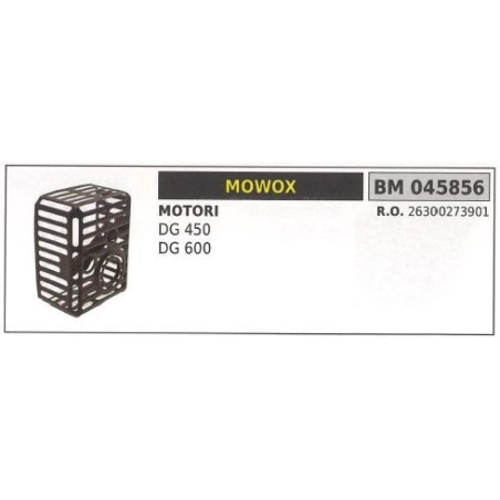 MOWOX silencieux pour tondeuse à gazon DG 450 600 045856 | Newgardenstore.eu