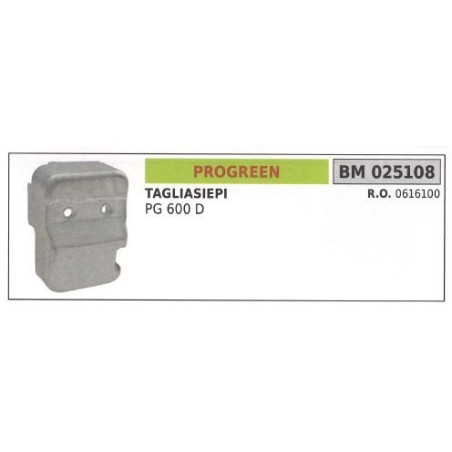 PROGREEN silencieux PG 600D 025108 | Newgardenstore.eu