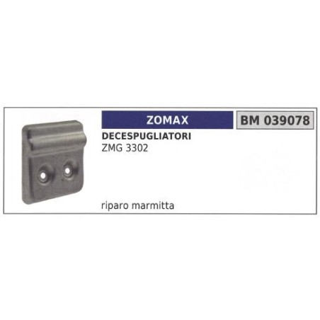 ZOMAX Abgasschalldämpfer Freischneider ZMG 3302 039078 | Newgardenstore.eu