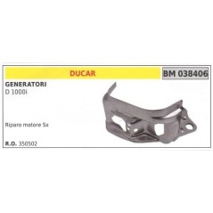 DUCAR left-hand engine cover for D 1000i generator | Newgardenstore.eu