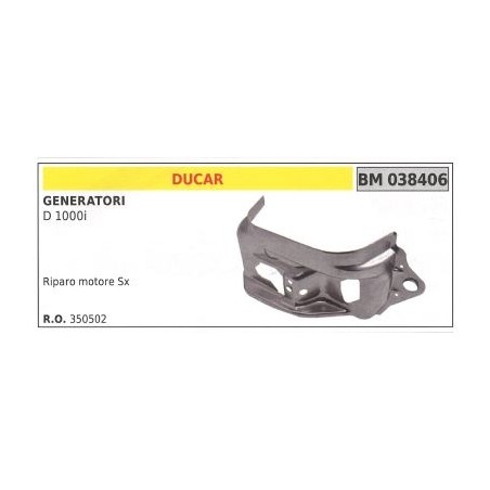 Riparo motore sinistro DUCAR per generatore D 1000i | Newgardenstore.eu