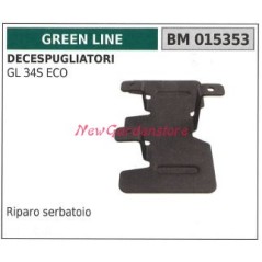 Cubierta depósito combustible desbrozadora GREEN LINE motor GL 34S ECO 015353 | Newgardenstore.eu