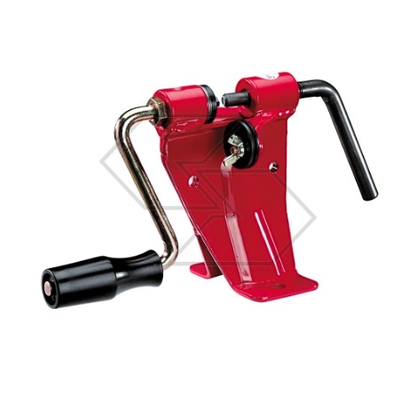 Remachadora manual de banco para todo tipo de motosierras y cadenas de motosierra | Newgardenstore.eu