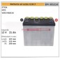 Batterie acide U1R-7 pour MTD STIGA diverses marques 12V 21AH 005334
