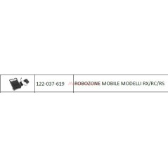 Robot cortacésped móvil Robozone modelos ROBOMOW RX/RC/RS 122-037-619 | Newgardenstore.eu