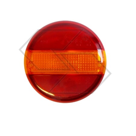 NEWGARDENSTORE rojo-naranja derecho e izquierdo para luz trasera del tractor | Newgardenstore.eu