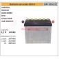 Batteria ad acido U1R-9 per trattorino snapper murray mtd 12v 24ah 005332
