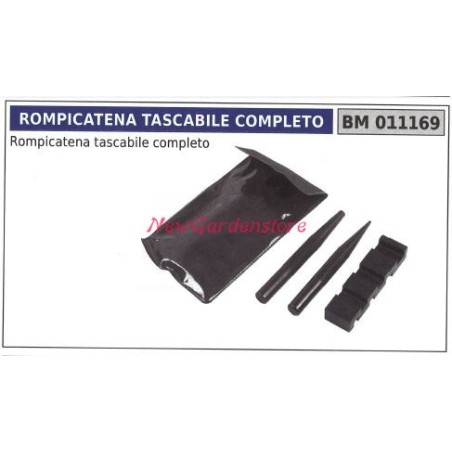 Rompicatena motosega tascabile NEWGARDENSTORE 011169 per tutte le catene da legna | Newgardenstore.eu