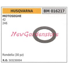 Rondella 30pz Pompa olio HUSQVARNA motore motosega 42 246 016217 | Newgardenstore.eu