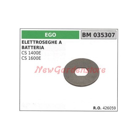 Rondella pignone catena EGO per elettrosega a batteria CS 1400E 035307 | Newgardenstore.eu