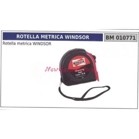 Rotella metrica WINDSOR NEW GARDEN STORE 010771 | Newgardenstore.eu