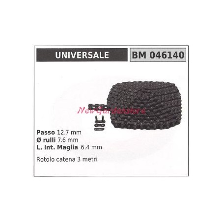 Eslabón de unión cadena de remolque transmisión UNIVERSAL 3 MT 046140 | Newgardenstore.eu
