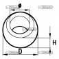 Rotors de remplacement sans cônes de guidage inférieurs Ø  28,4 mm hauteur 45 mm 50202