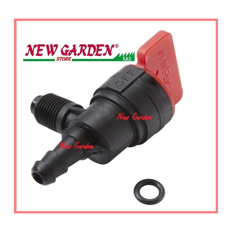 BRIGGS&STRATTON lawn mower petrol tap 698182 90 degrees with threaded connection
