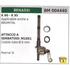 Fuel tap BENASSI motocultivator rotary cultivator tiller 004440 | Newgardenstore.eu