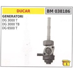 DUCAR generator DG 3000T 3000TB 6500T fuel tap 038186 | Newgardenstore.eu