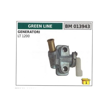 Rubinetto carburante GREEN LINE generatore LT 1200 013943 | Newgardenstore.eu