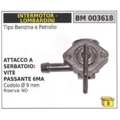 INTERMOTOR LOMBARDINI fuel tap, petrol and oil type 003618
