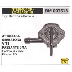 INTERMOTOR LOMBARDINI fuel tap, petrol and oil type 003618 | Newgardenstore.eu