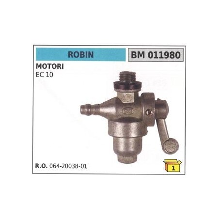 Robinet de carburant ROBIN tondeuse EC 10 011980 | Newgardenstore.eu