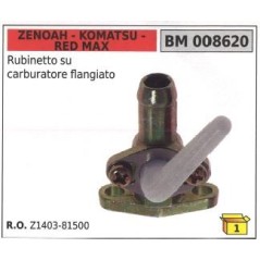 Rubinetto carburatore flangiato ZENOAH 008620 | Newgardenstore.eu