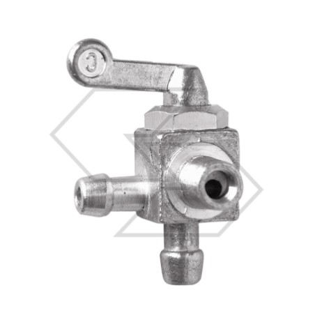 Robinet métallique à deux voies pour moteur LOMBARDINI A01048 | Newgardenstore.eu