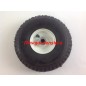 Complete front wheel with lawn tractor rim 270mm 19mm 35mm 420098