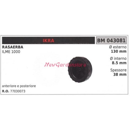 Rueda delantera y trasera IKRA cortacésped ILME 1000 043081 | Newgardenstore.eu