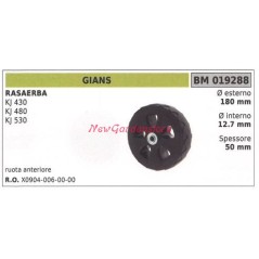 Roue avant GIANS tondeuse à gazon KJ 430 480 530 019288 | Newgardenstore.eu