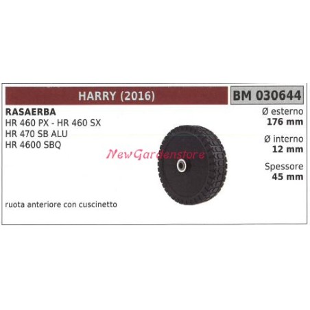 Ruota anteriore HARRY rasaerba tosaerba tagliaerba HR 460 PX 030644 | Newgardenstore.eu