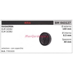 Rueda delantera IKRA cortacésped ELM 1434U 043127 | Newgardenstore.eu