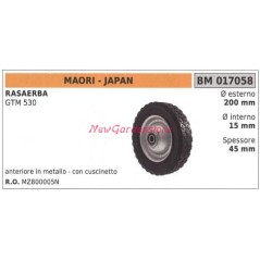 MAORI front wheel lawnmower mower GTM 530 017058 | Newgardenstore.eu