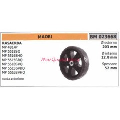 MAORI Rasenmäher Vorderrad MP 4814P 5518SQ 023668 | Newgardenstore.eu