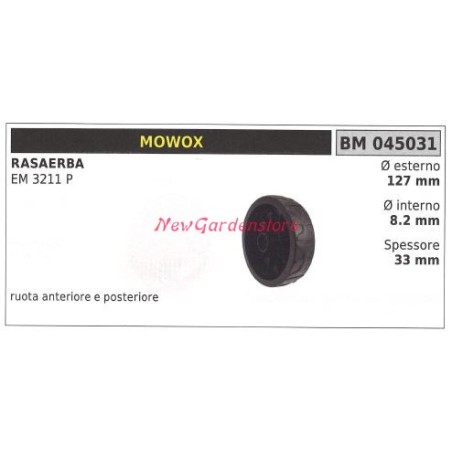 MOWOX-Vorderradabdeckung MOWOX-Rasenmäher EM 3211 P 045031 | Newgardenstore.eu