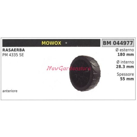 MOWOX rueda delantera cortacésped PM 4335 SE 044977 | Newgardenstore.eu