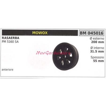 Front wheel MOWOX lawn mower mower PM 5160 SA 045016 | Newgardenstore.eu