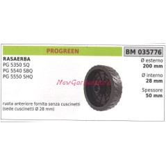 Ruota anteriore PROGREEN rasaerba tosaerba tagliaerba PG 5350 SQ 035776 | Newgardenstore.eu