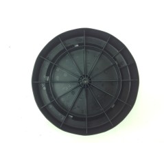 GGP black wheel Ø 250 for lawnmower mower 322686105/0 | Newgardenstore.eu