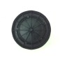 GGP black wheel Ø 250 for lawnmower mower 322686105/0