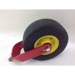 ORIGINAL GIANNI FERRARI roue avec fourche pour chariot de tondeuse à gazon | Newgardenstore.eu