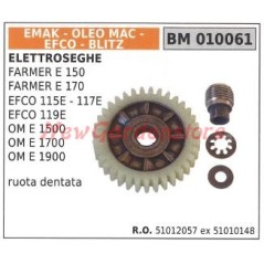 Roue dentée EMAK pour tronçonneuse FARMER E 150 E 170 EFCO 115E 010061