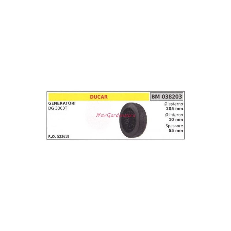 Roue de générateur DUCAR DG 3000T 038203