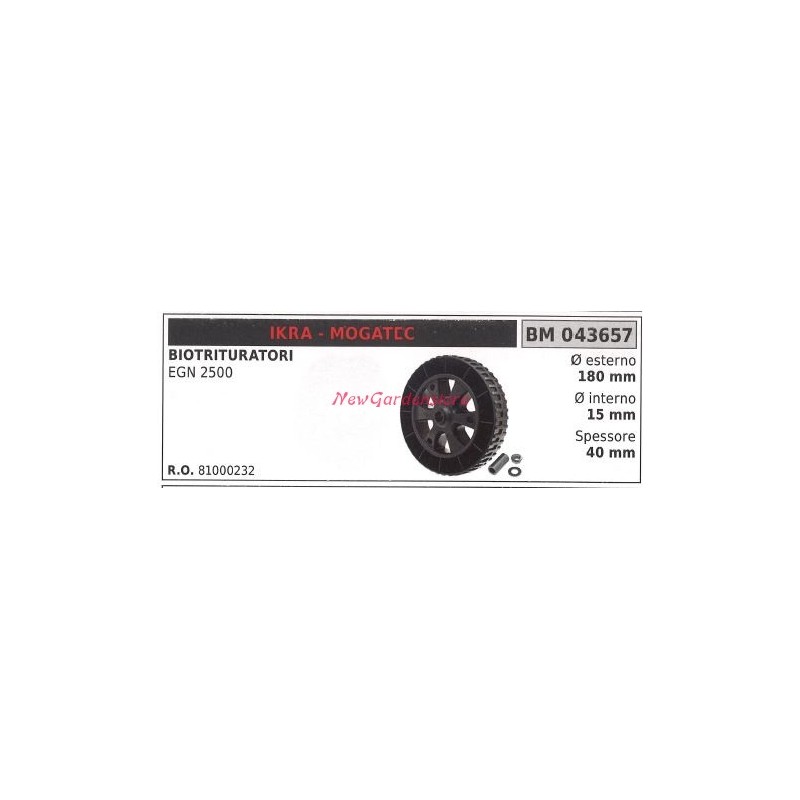 IKRA shredder wheel EGN 2500 043657