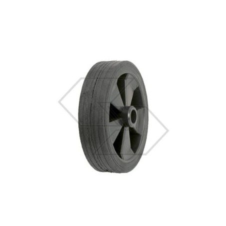 Solid rubber wheel for farm machine NEWGARDENSTORE 20x57mm hub | Newgardenstore.eu