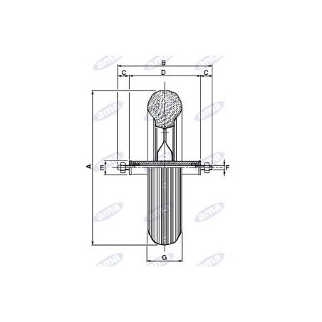 Roue en polyuréthane diamètre 368mm avec coussinet en nylon pour brouette