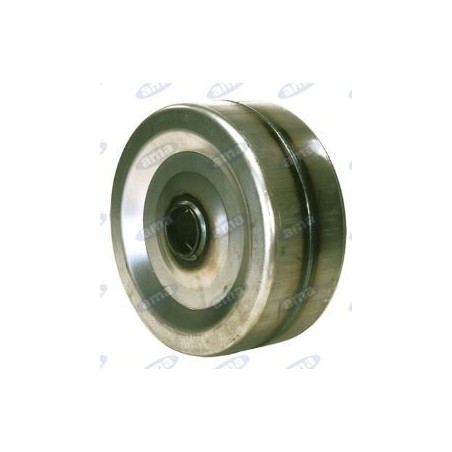 Sheet metal wheel with bearing hub 280x120 for wheelbarrow 03088 | Newgardenstore.eu